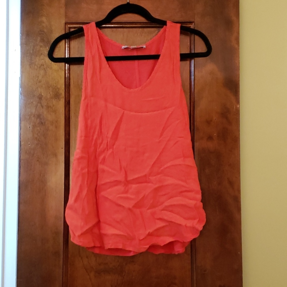 Loft hot pink tank top. Small.